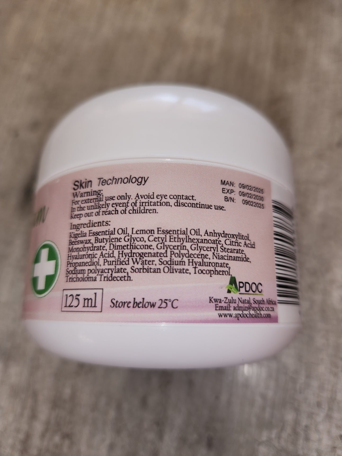 Anti Pigmentation Cream 125ml