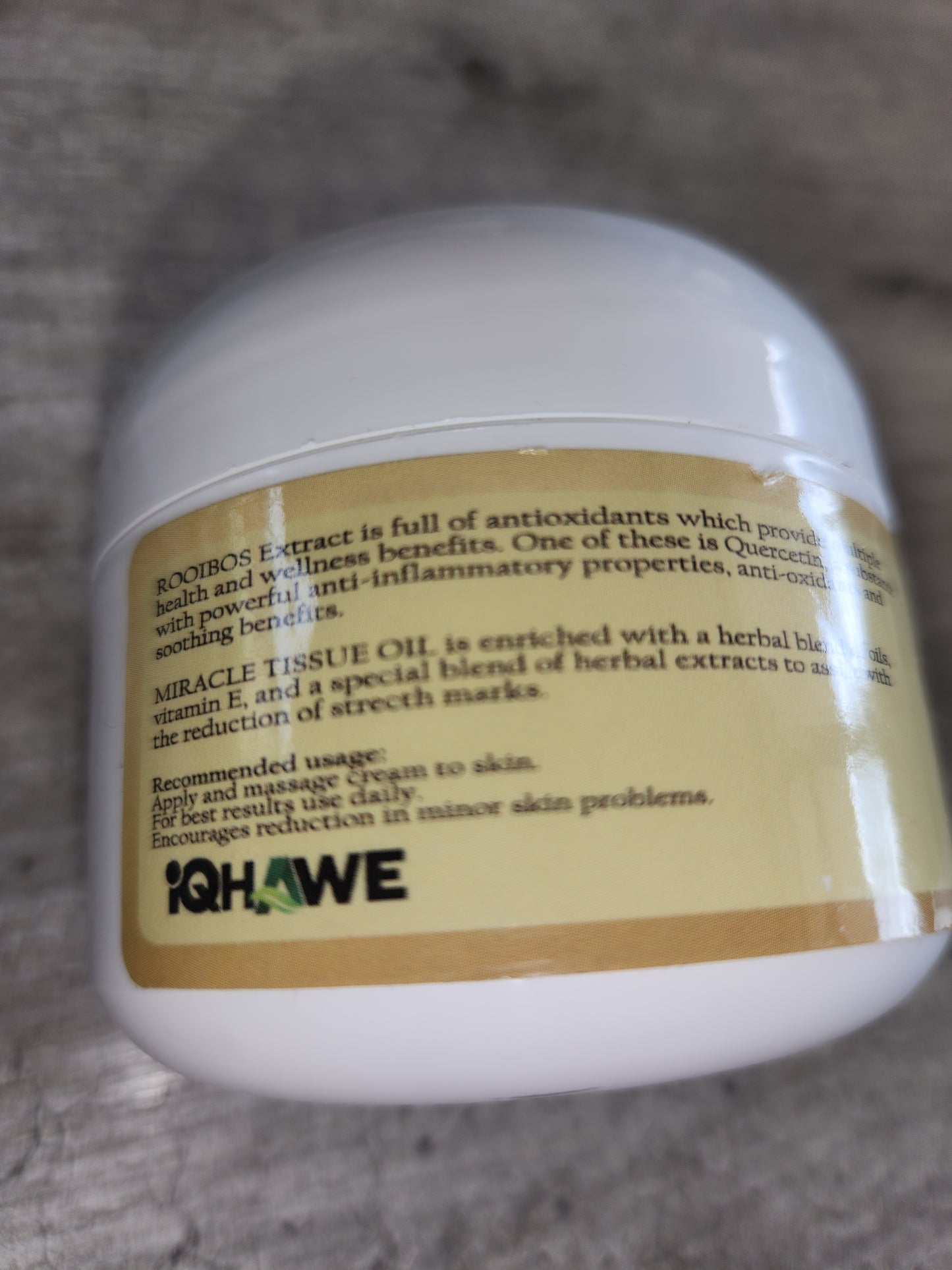 Tissue Oil Rooibos & Vitamin E Cream 125ml