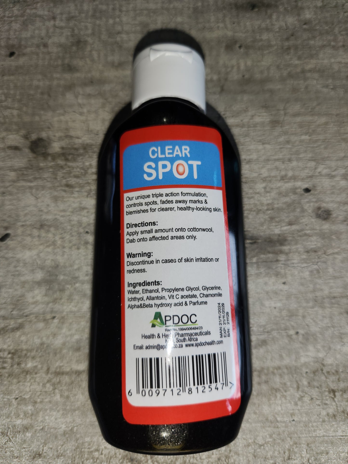 Clear Spot Triple Action 100ml