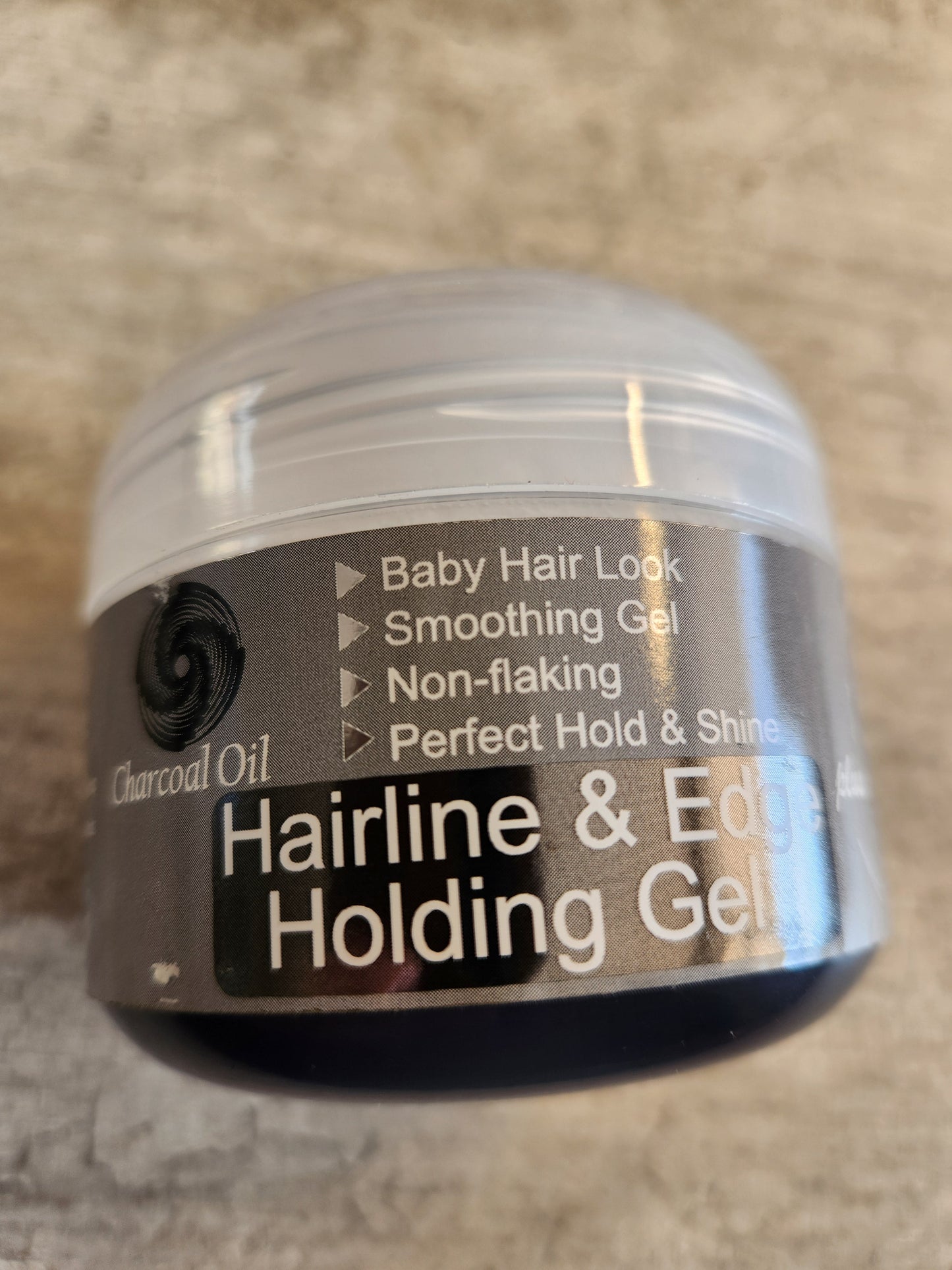 Hairline and Edge Holding Gel with Charcoal Oil 125ml