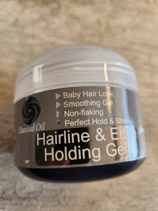 Hairline and Edge Holding Gel with Charcoal Oil 125ml