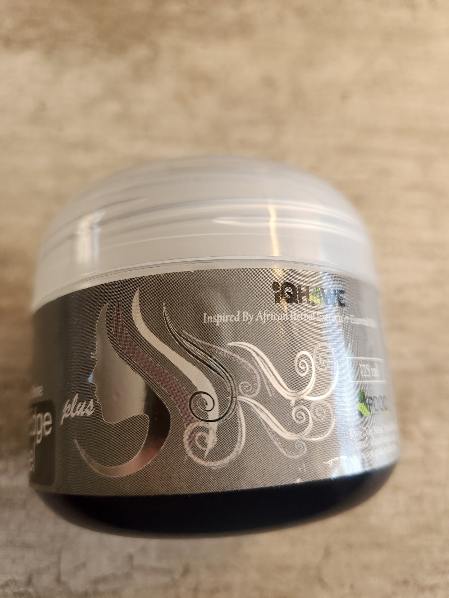 Hairline and Edge Holding Gel with Charcoal Oil 125ml