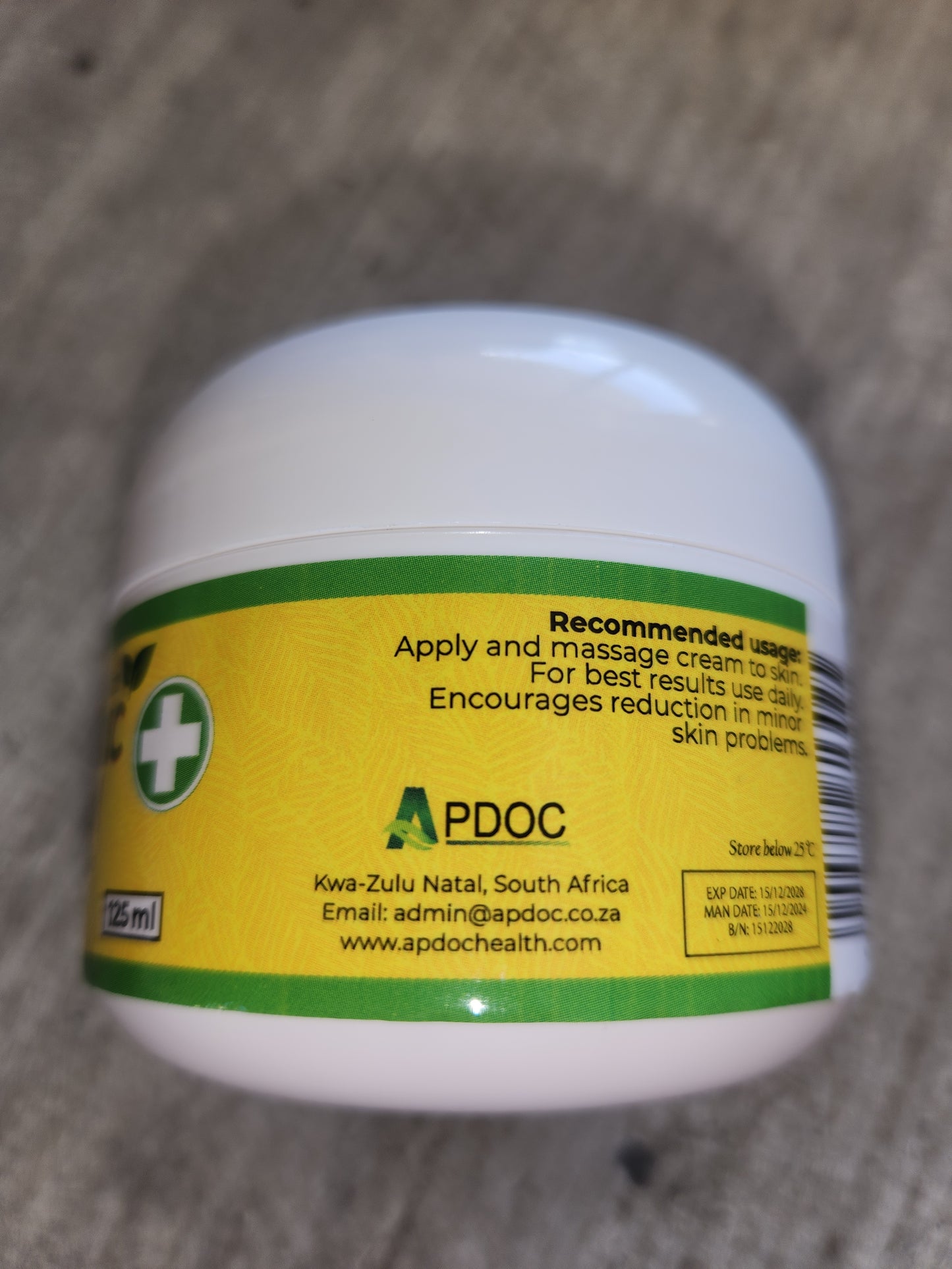 Turmeric Cream 125ml